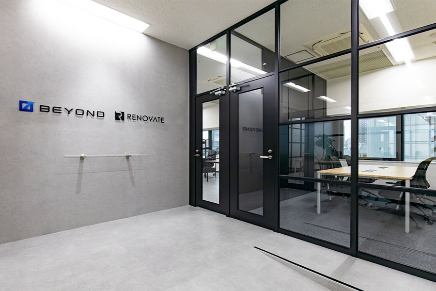 オフィスデザイン事例　株式会社BEYOND 大阪本社 様