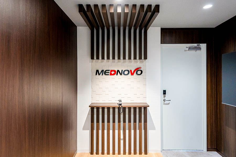 オフィスデザイン事例　Mednovo Medical Technology JAPAN 株式会社 様