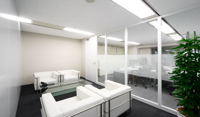 オフィスデザイン事例　Ｇ社銀座オフィス様　応接室