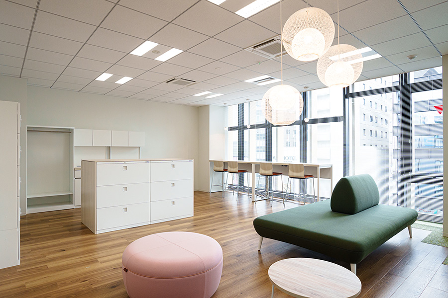 オフィスデザイン事例　コムテック株式会社 名古屋ブランチ 様