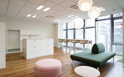 コムテック株式会社 名古屋ブランチ 様のオフィスデザイン事例