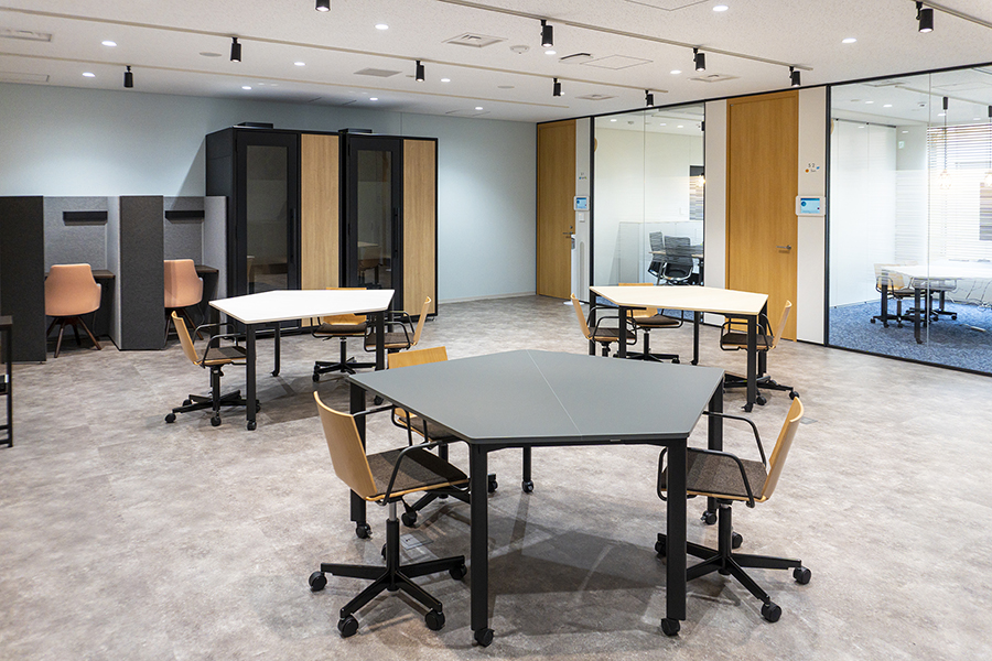 オフィスデザイン事例　コムテック株式会社 湘南サイトA 様