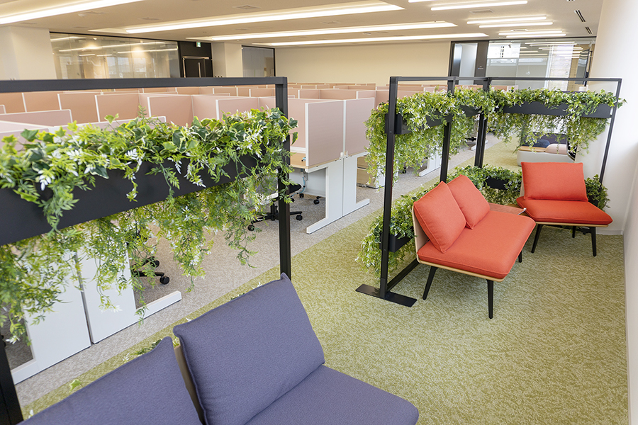 オフィスデザイン事例　コムテック株式会社 湘南サイトA 様