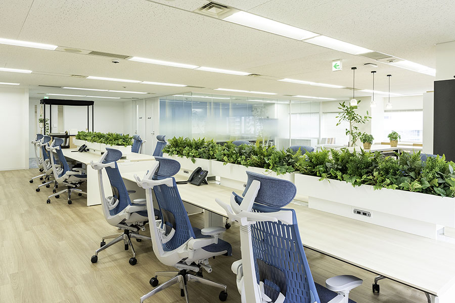 オフィスデザイン事例 コムテック株式会社 立川サイト 様