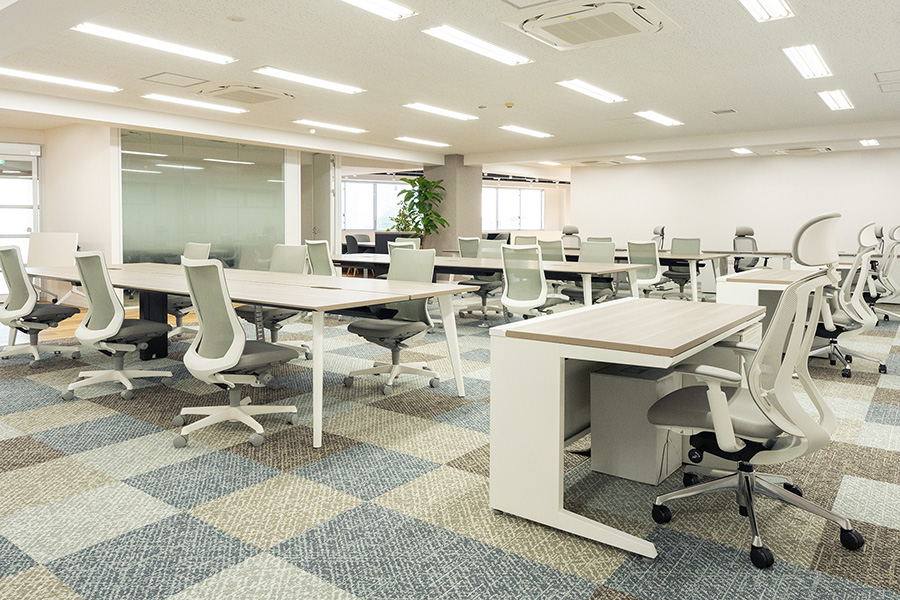 オフィスデザイン事例 技研電子株式会社 様 ワークスペース