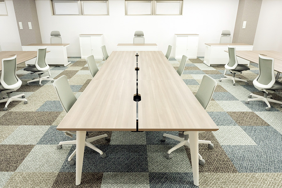 オフィスデザイン事例 技研電子株式会社 様 ワークスペース