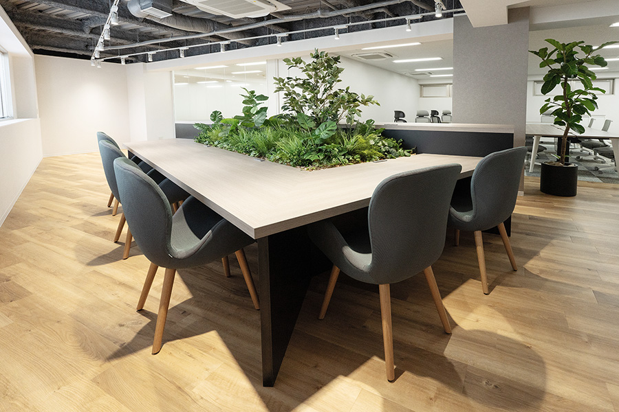 オフィスデザイン事例 技研電子株式会社 様 ワークスペース