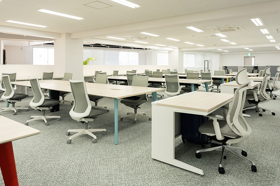 オフィスデザイン事例 技研電子株式会社 様 ワークスペース