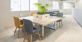 オフィスデザイン事例 技研電子株式会社 GIKEN川崎ビルオフィス