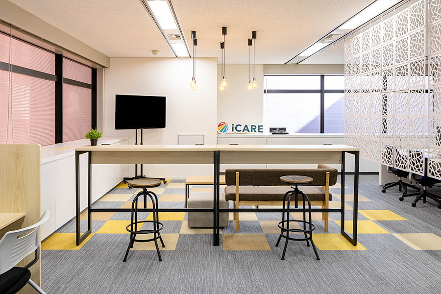 オフィスデザイン事例　株式会社iCARE 様