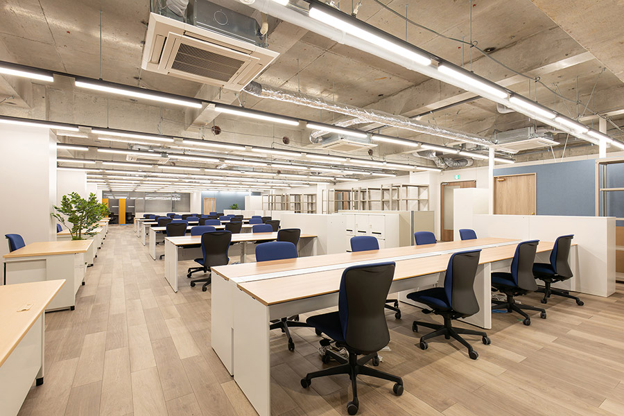 オフィスデザイン事例　大阪菅公学生服株式会社 様