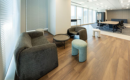 三木証券株式会社 本社 様のオフィスデザイン事例