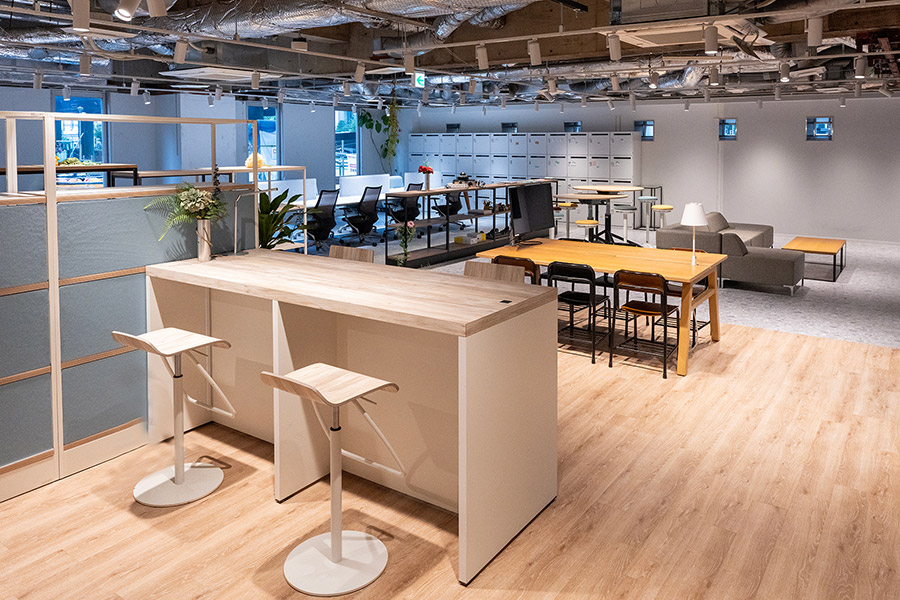 オフィスデザイン事例　株式会社オフィスバスターズ　本社