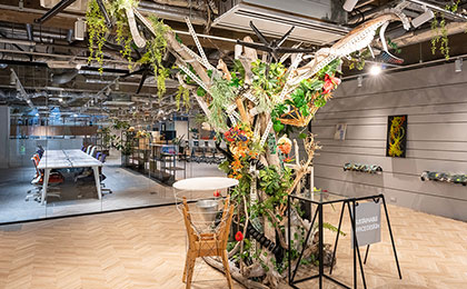 株式会社オフィスバスターズ　本社のオフィスデザイン事例