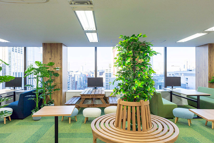 オフィスデザイン事例 ソフトブレーン株式会社 本社 様 コラボレーションスペース
