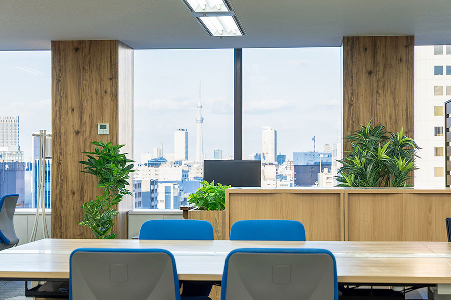 オフィスデザイン事例　ソフトブレーン株式会社 本社 様