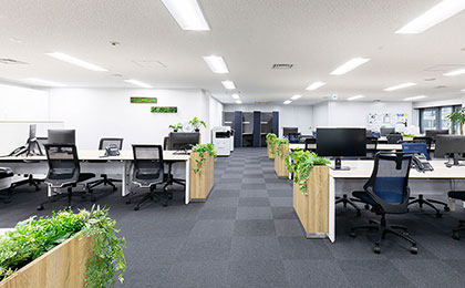 株式会社WAKAMATSU 様のオフィスデザイン事例