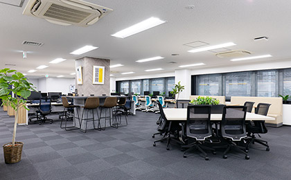 株式会社WAKAMATSU 様のオフィスデザイン事例