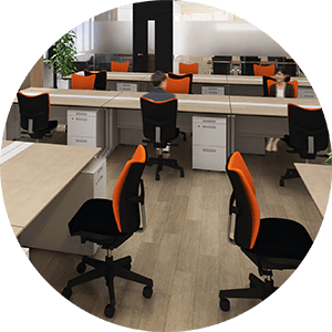 オフィス家具の選定