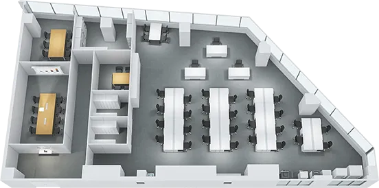 事例1.改装前のオフィス